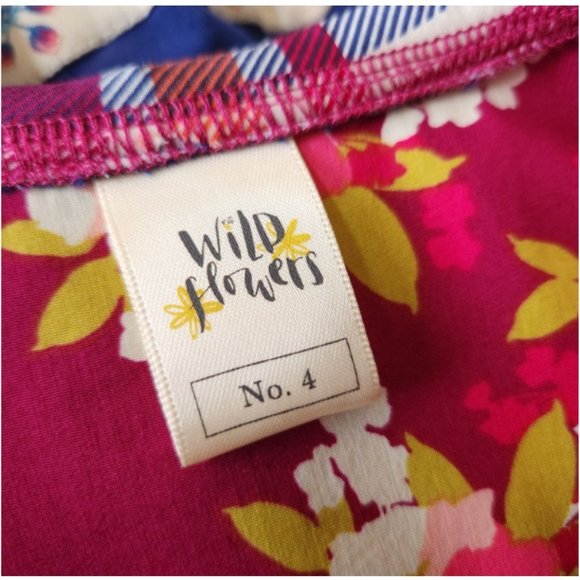 Wildflowers boutique 4 jacket over coat layer lace trim navy gold yellow - Picture 11 of 12